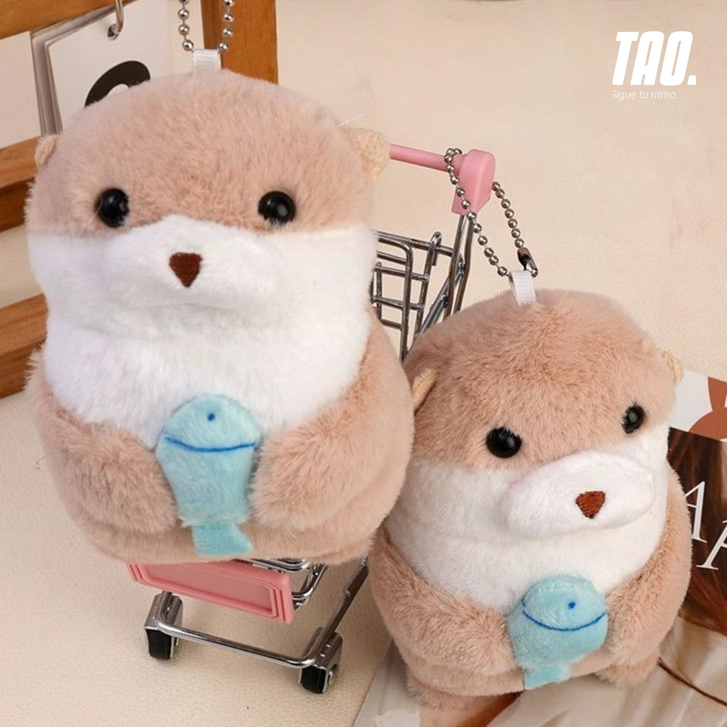 Mini peluche Nutria bebé