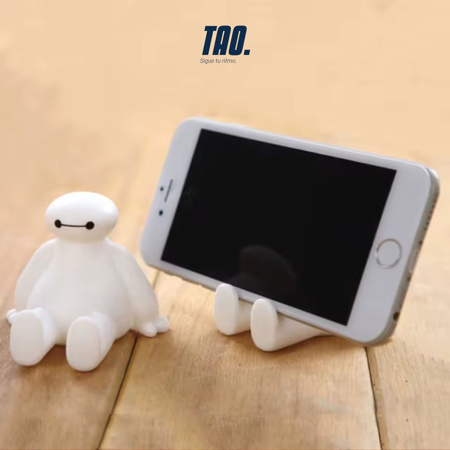 Soporte y lampara de noche Baymax - Big Hero📱💡