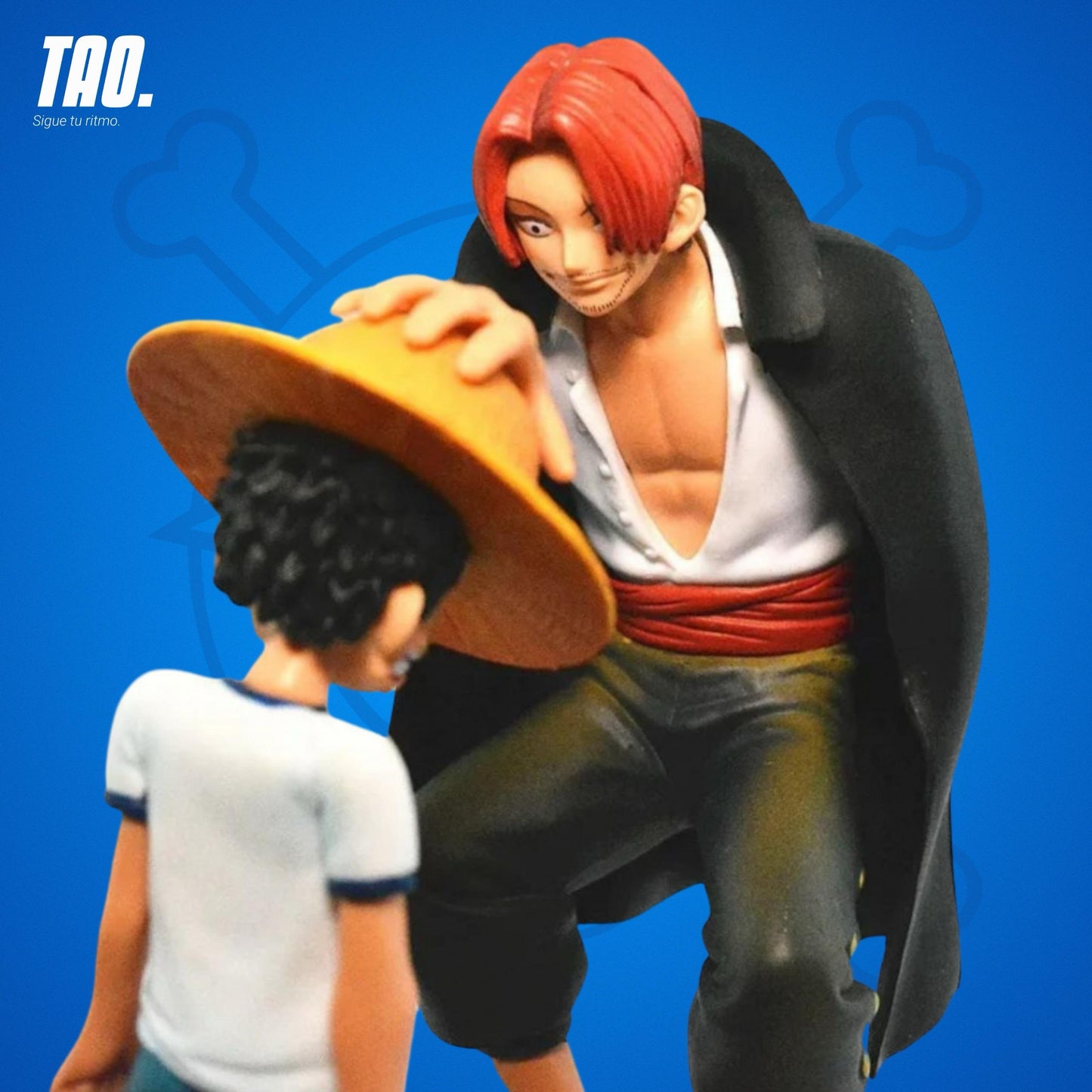 Figura Luffy y Shanks
