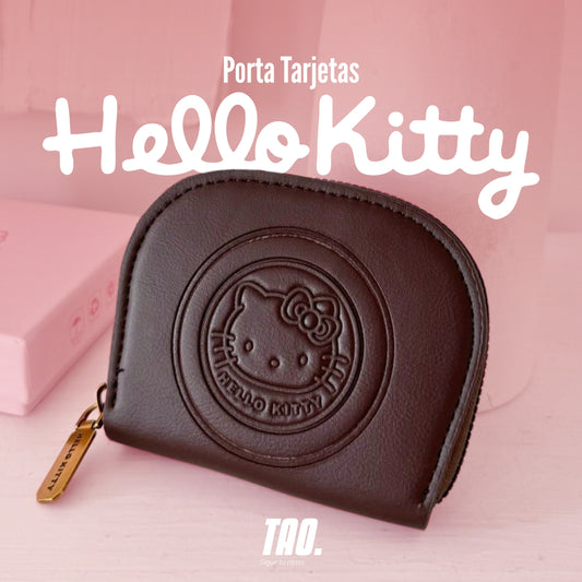 Porta tarjetas Hello kitty