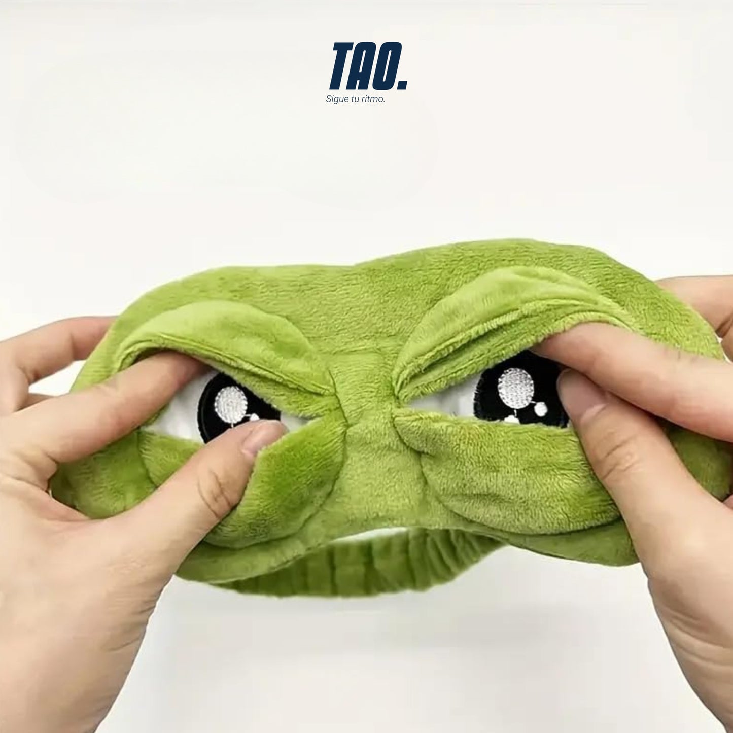 Antifaz para dormir de ranita 💤