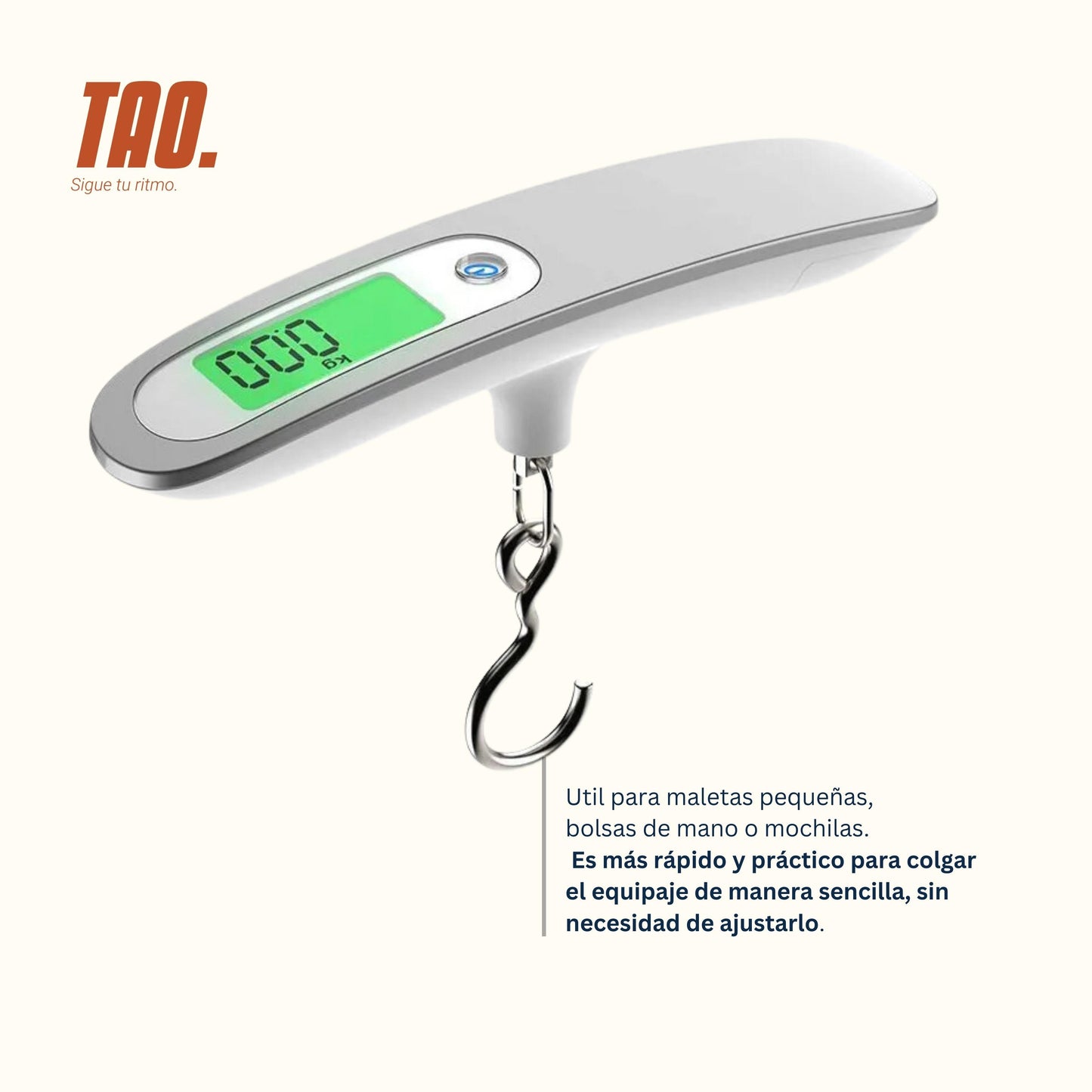 Báscula electrónica para equipaje🧳