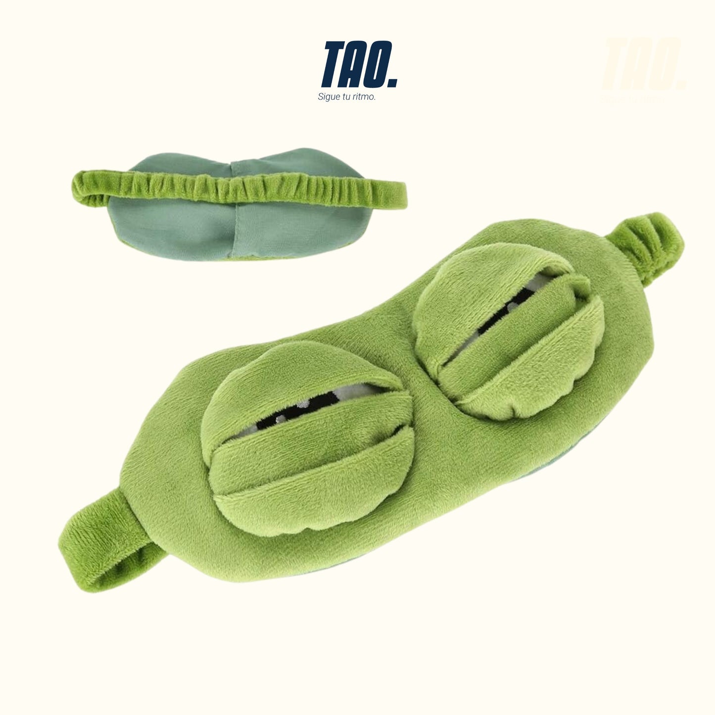 Antifaz para dormir de ranita 💤