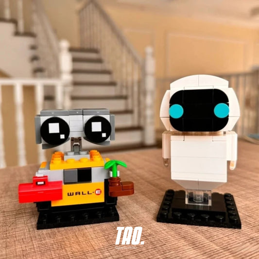 Figuritas armables Wall E & Eva