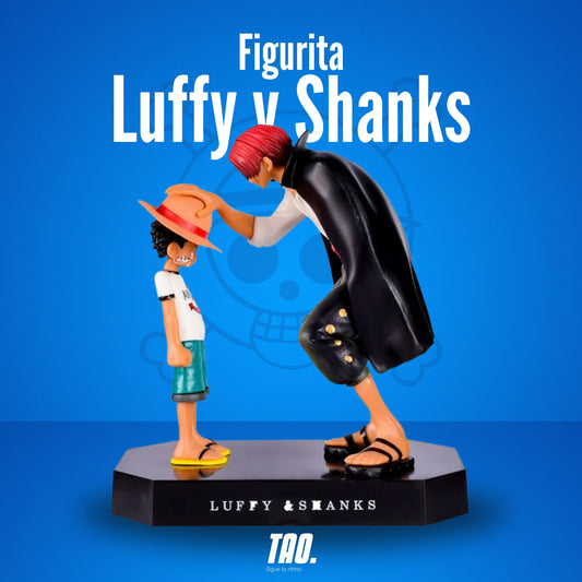 Figura Luffy y Shanks