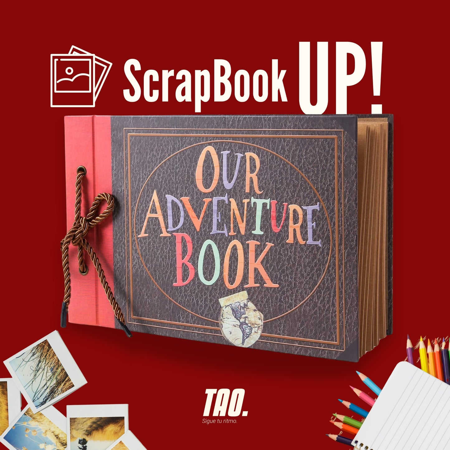 Album de UP "Our Adeventure Book" 📖📸🎈