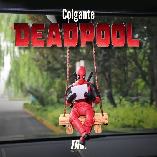 Colgante de auto Deadpool ⚔️😎