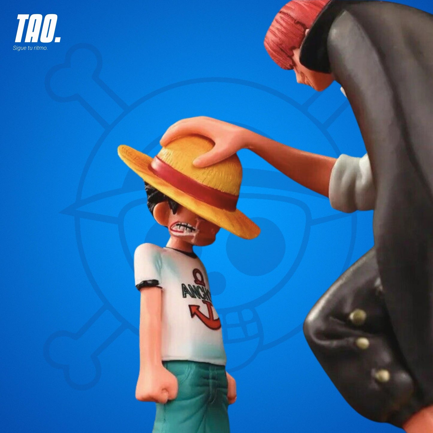 Figura Luffy y Shanks