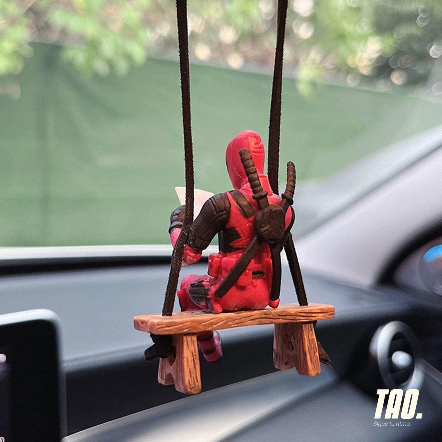 Colgante de auto Deadpool ⚔️😎