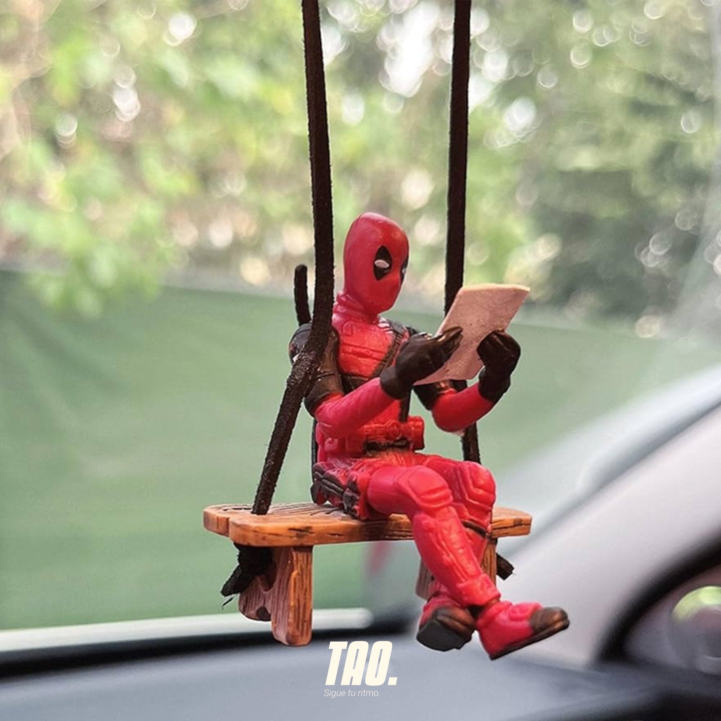 Colgante de auto Deadpool ⚔️😎