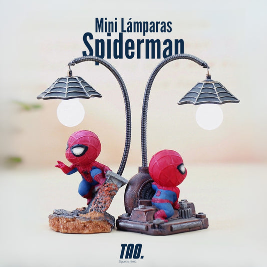 Mini lámpara de Spiderman🕸️🕷️