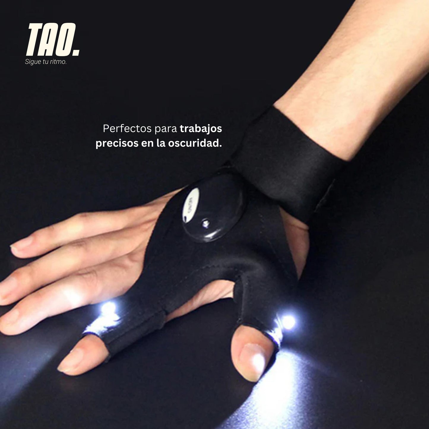 Par de Guantes con Luces Led 💨