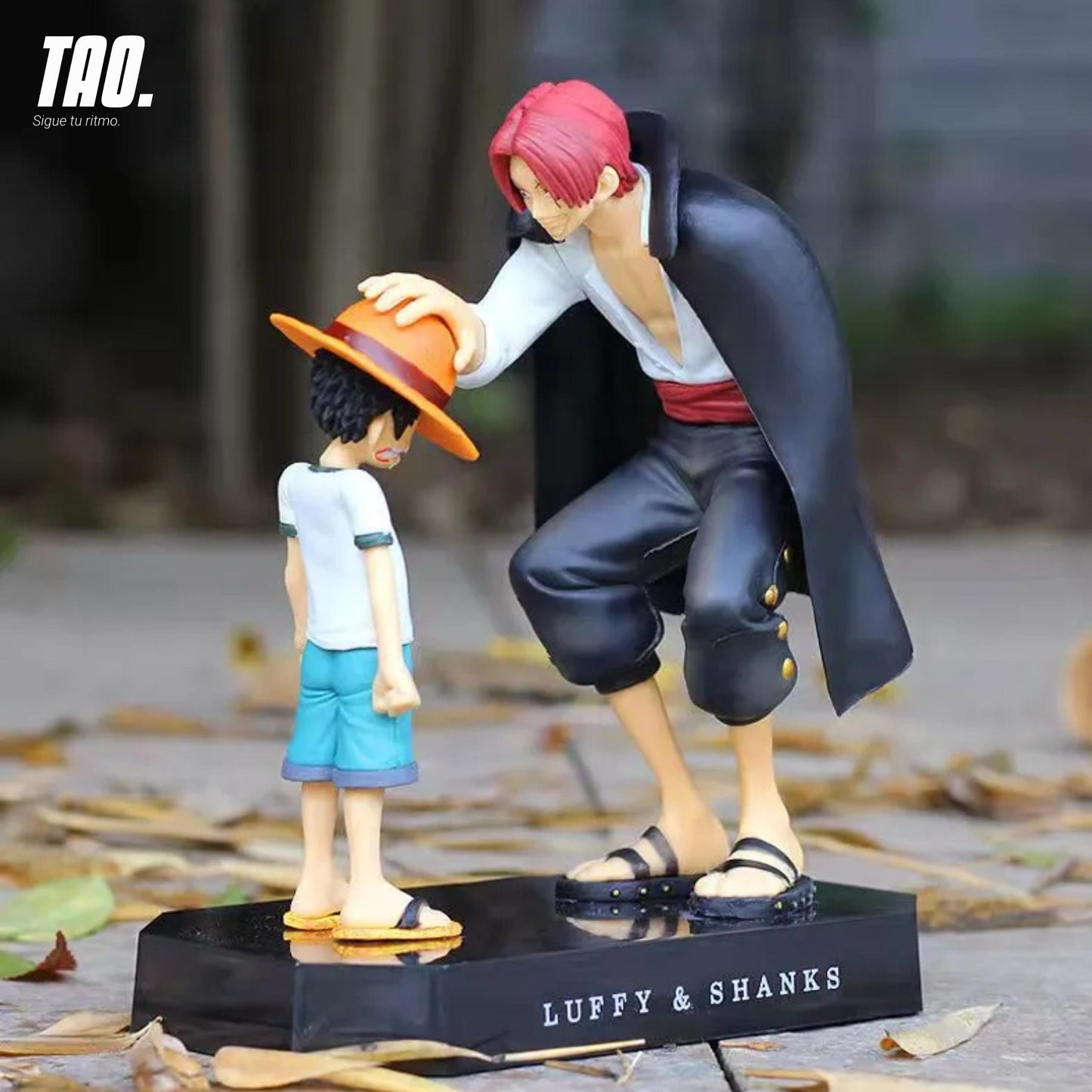 Figura Luffy y Shanks