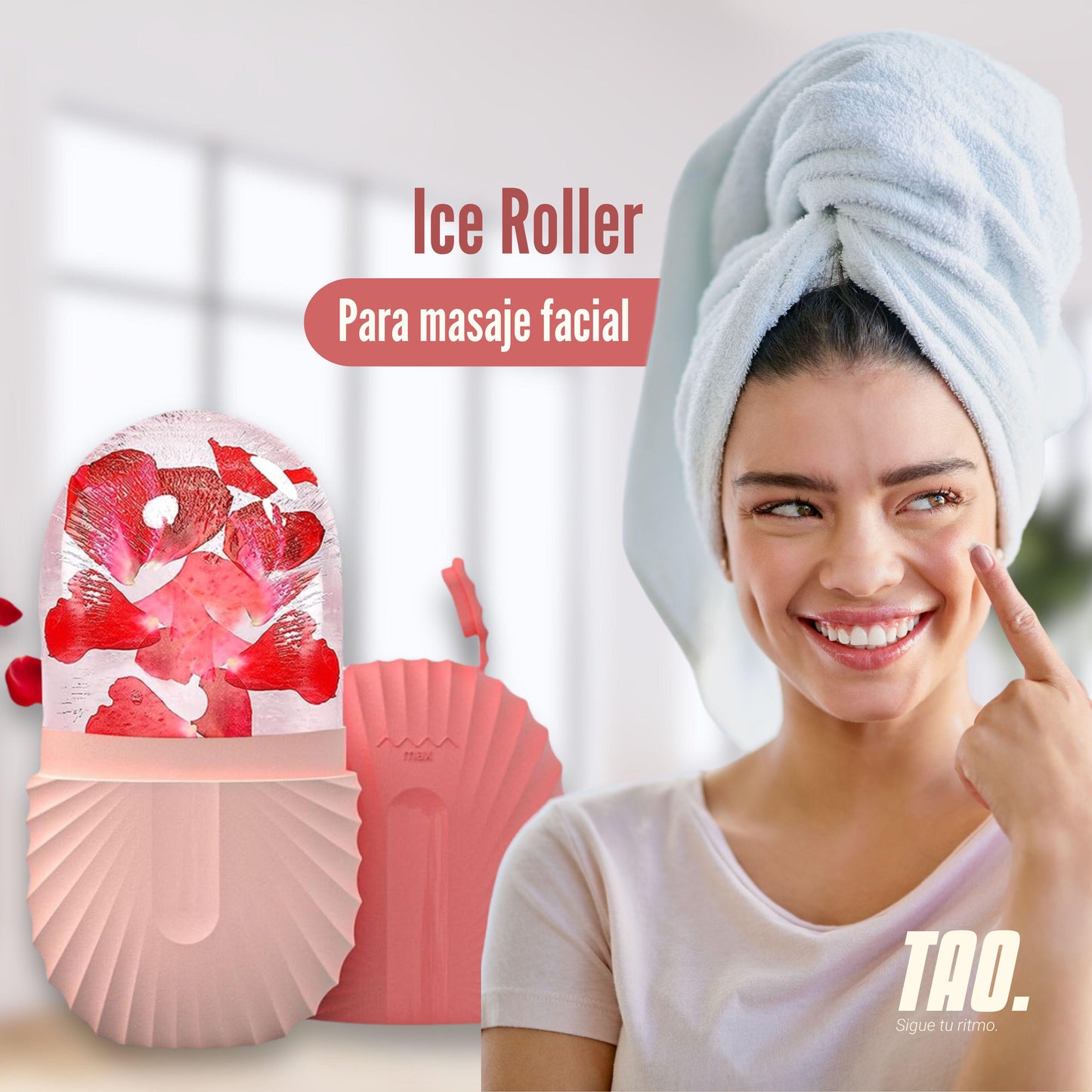 Masajeador facial ICE ROLLER