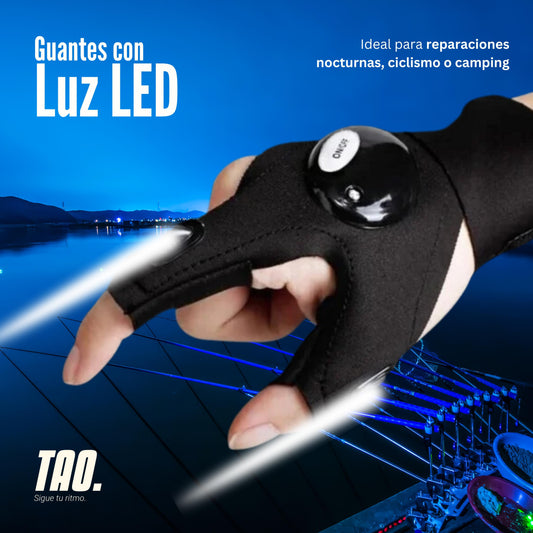 Par de Guantes con Luces Led 💨