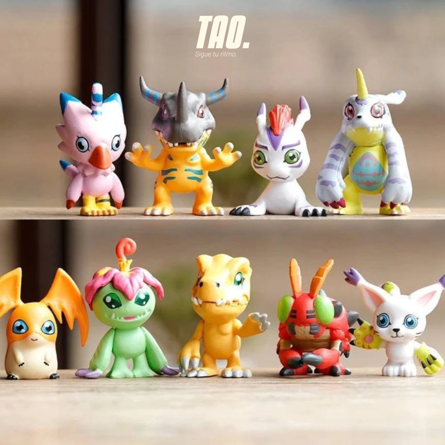 Set figuras Digimon